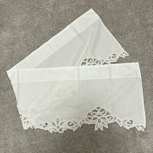 Vintage Battenberg Valances
